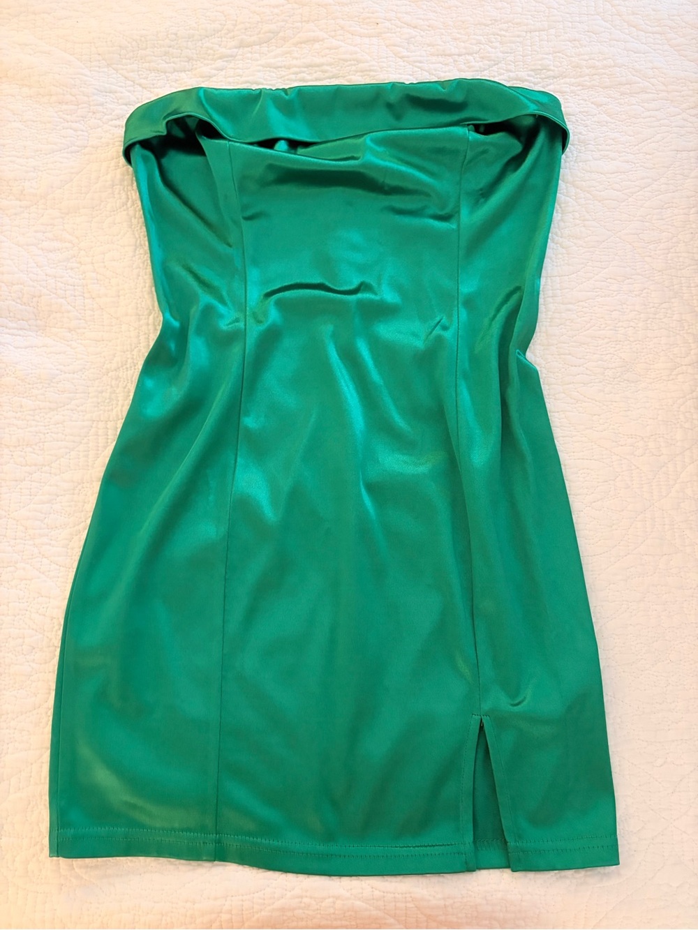 Princess Polly Strapless Emerald Green Sheath Dress